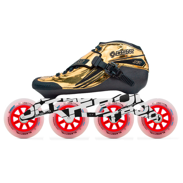 Bont-Jet-Unity-100mm-Elemental-Package-Shiny-Gold-Side-View