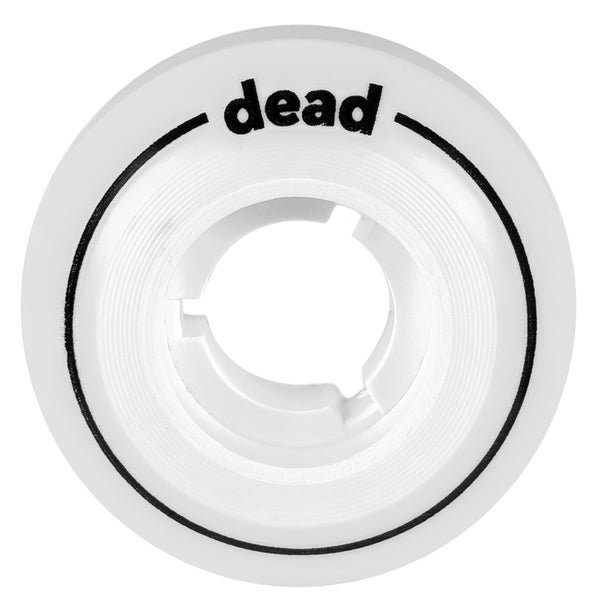 Dead-Anti-Rocker-Inline-Skate-Wheel-White